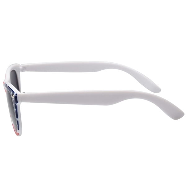 American Flag color option for Patriotic Usa Sunglasses