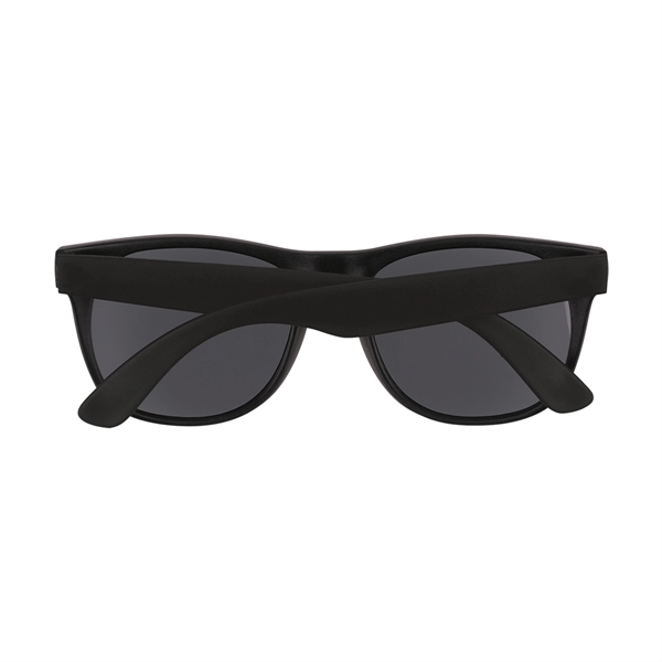 BLACK color option for Youth Rubberized Sunglasses