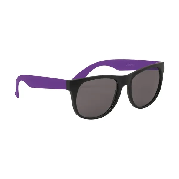 PURPLE color option for Youth Rubberized Sunglasses