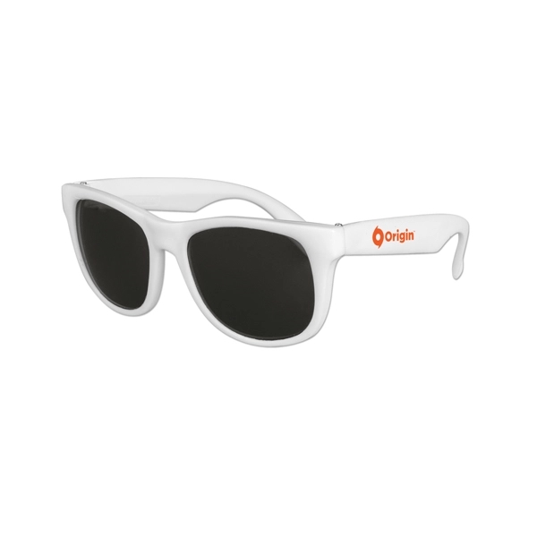 White color option for Kids Classic Solid Color Sunglasses