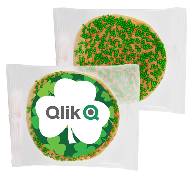 Clear color option for St. Patrick's Day Sugar Cookie