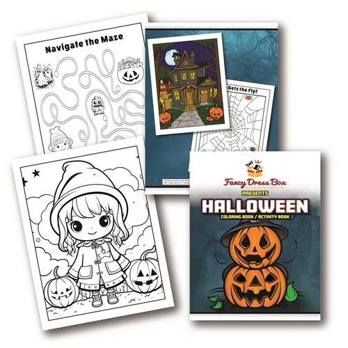 Main photo of Halloween Coloring & Activity Book