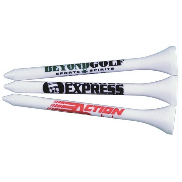 White color option for Tree Saver Traditional Golf Tees   3 1/4"