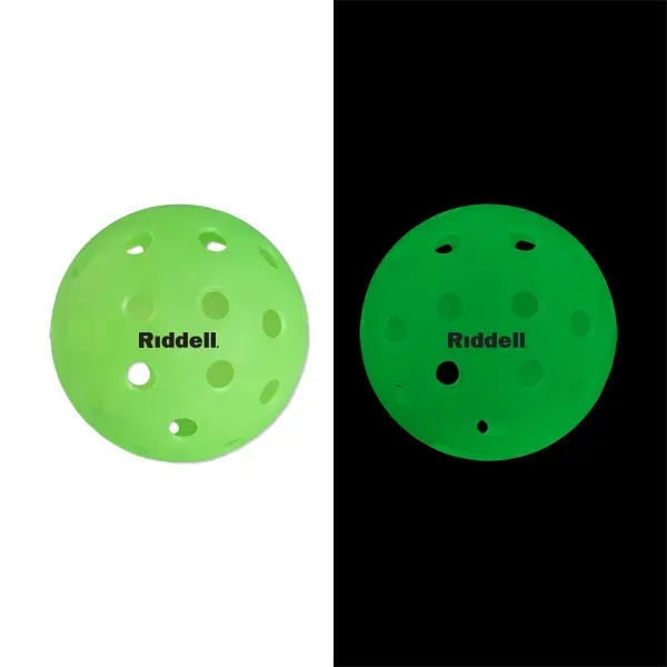 Green color option for 40 Hole Outdoor Glow In The Dark Pickleball