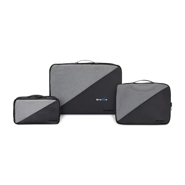 Black color option for Samsonite 3 Piece Compression Packing Cube Set