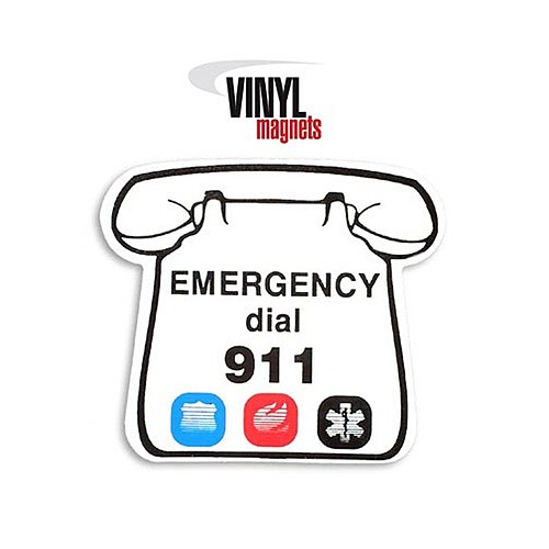 Photo of Stock Shaped Magnets   Telephone