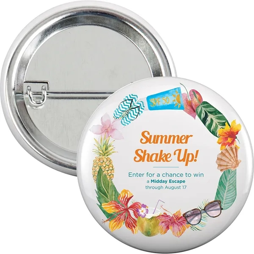 Main photo of 2 1 And 2" Round Safety Pin Button