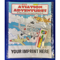 Aviation Adventures Coloring And Activity Book Fun Pack