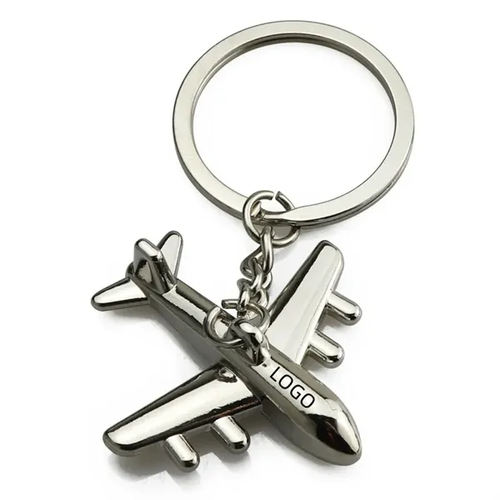 Main photo of Small Airplane Keyring Pendant