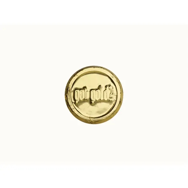 Gold color option for Foiled Chocolate Coins