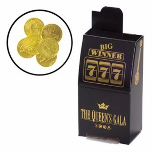 Main photo of Slot Machine Box / Chocolate Coins (6)