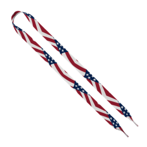 Photo of 3/8" Recycled Pet Dye Sublimated Shoelace Pair (54")