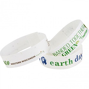 Photo of Premium Seeded Paper Wristband