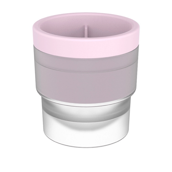 Pink color option for Big Ice Ball Mold For Whiskey