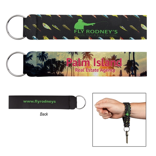 Main photo of Neoprene Wristband With Key Ring
