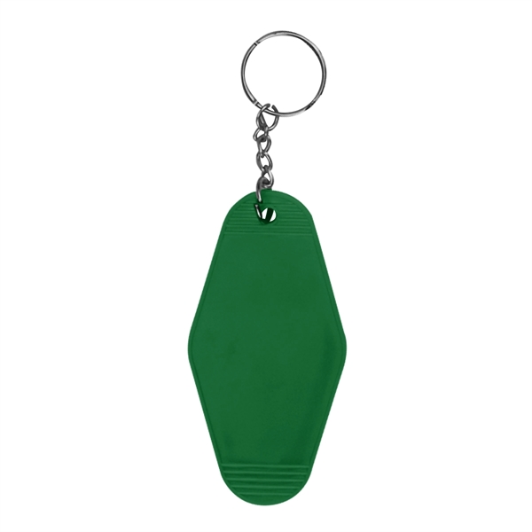 GREEN color option for Motel Style Key Ring
