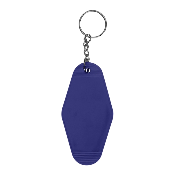 Royal Blue color option for Motel Style Key Ring