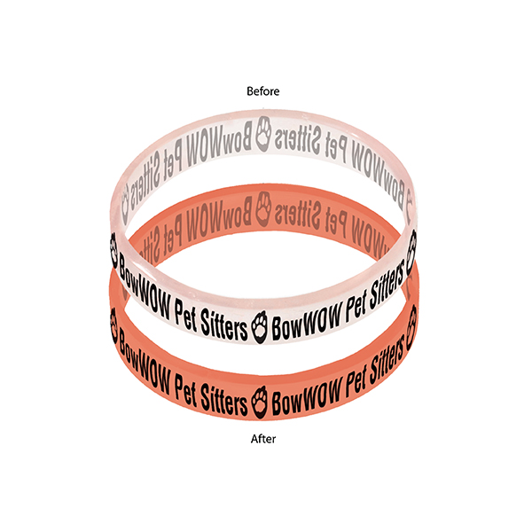 Frosted To Orange color option for Sun Fun Bracelet (Wrap)