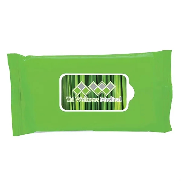 Lime color option for Alano Antibacterial Wet Wipes