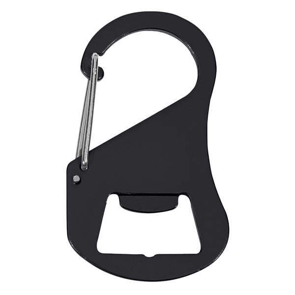 BLACK color option for Carabiner Bottle Opener