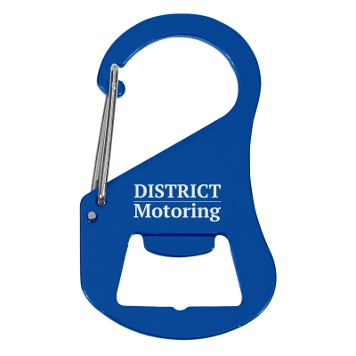 Blue color option for Carabiner Bottle Opener