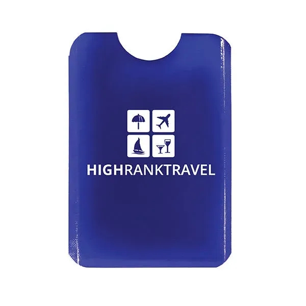 Blue color option for Rfid Card Holder