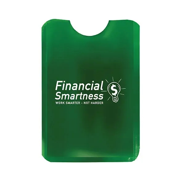 Green color option for Rfid Card Holder