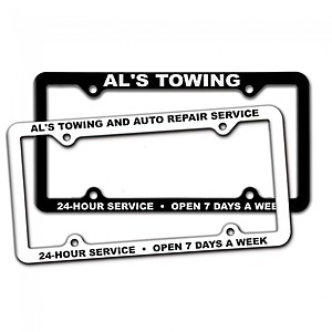 Photo of Thin Panel License Plate Frames