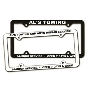 Photo of Thin Panel License Plate Frames