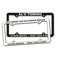 Thin Panel License Plate Frames