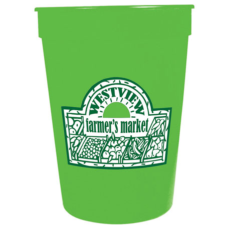 Neon Green color option for 12 Oz. Stadium Cup