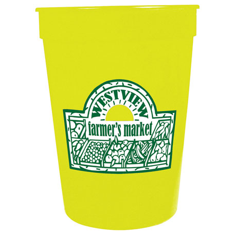 Neon Yellow color option for 12 Oz. Stadium Cup