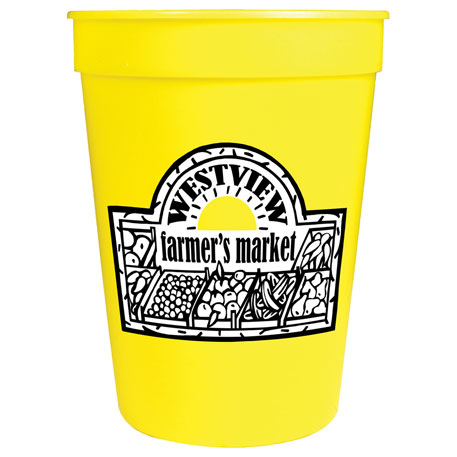 Yellow color option for 12 Oz. Stadium Cup