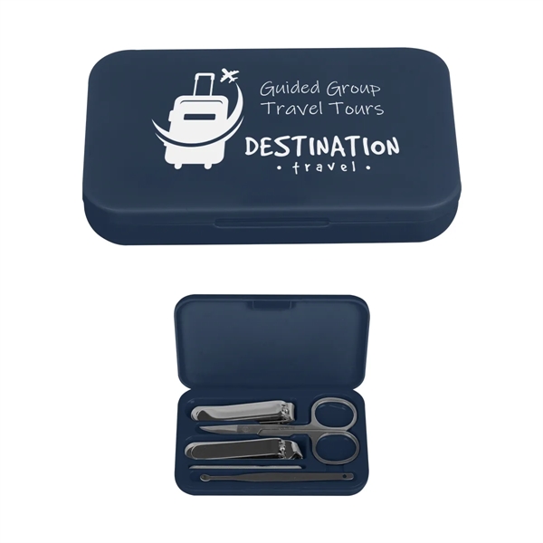 Navy Blue color option for 5 Piece Manicure Set