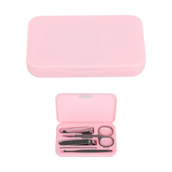 Pink color option for 5 Piece Manicure Set
