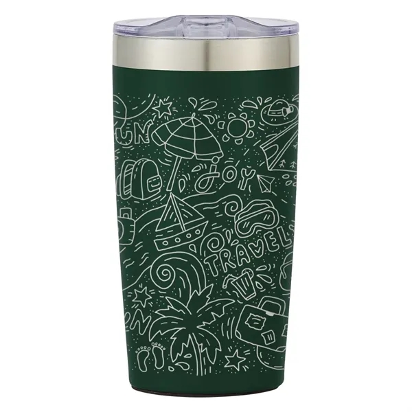 Dark Green color option for 20 Oz. Full Laser Two Tone Himalayan Tumbler
