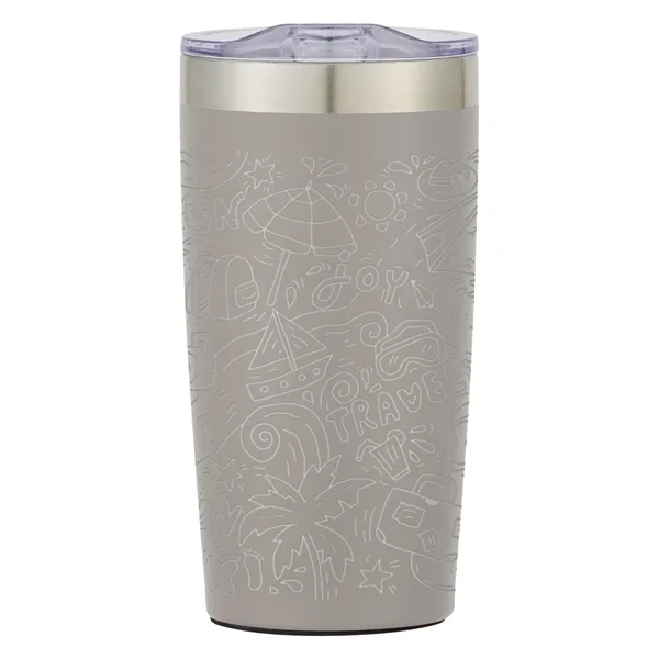 Gray color option for 20 Oz. Full Laser Two Tone Himalayan Tumbler