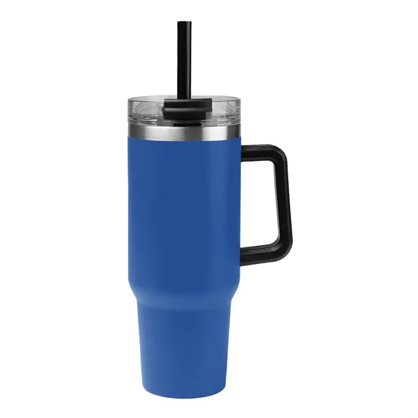 Recycled Blue color option for 40 Oz. Intrepid Stainless Steel Tumbler