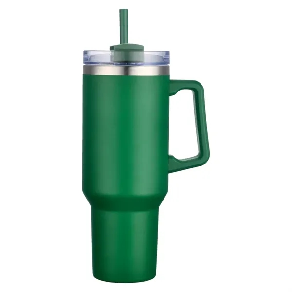 Green color option for Beluga 40 Oz. Vacuum Insulated Tumbler Mug W/ Handle