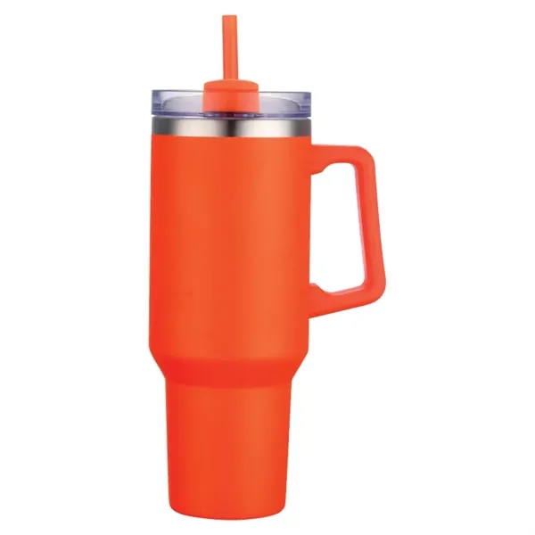 Orange color option for Beluga 40 Oz. Vacuum Insulated Tumbler Mug W/ Handle