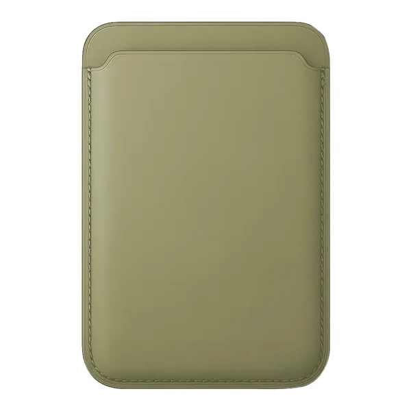 Beige color option for Mag Safe I Phone Card Holder