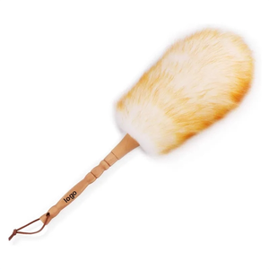 Photo of Vivid Lambswool Duster With Solid Wooden Handle