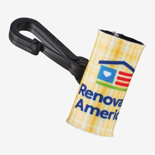 Main photo of Neoprene Lip Balm Sleeve With Clip