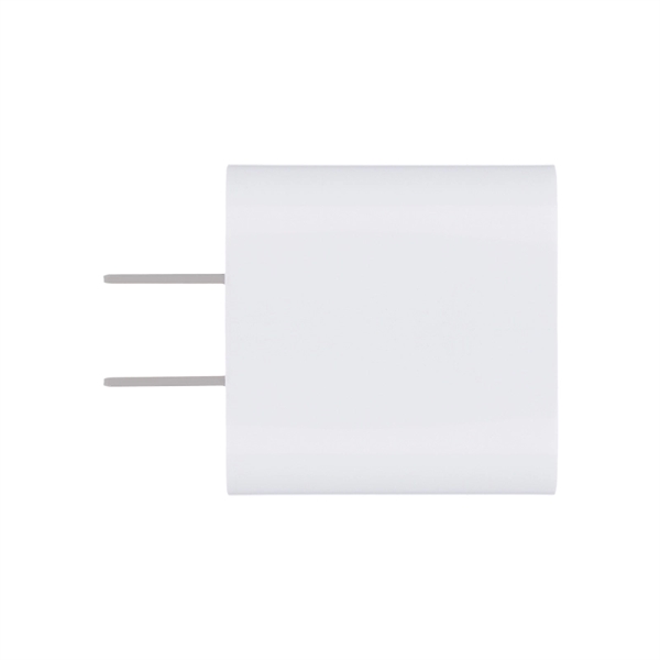 White color option for Dual 18 W Usb A / Usb C Power Adapter