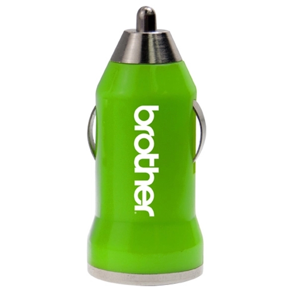 Green color option for Classic Usb Mini Car Charger   Car Power Adapter