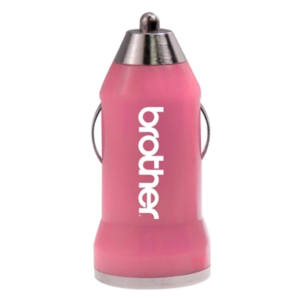 Pink color option for Classic Usb Mini Car Charger   Car Power Adapter