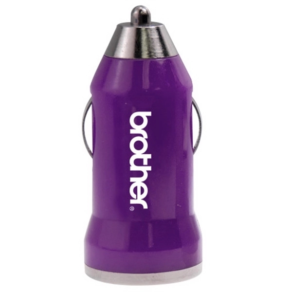 Purple color option for Classic Usb Mini Car Charger   Car Power Adapter