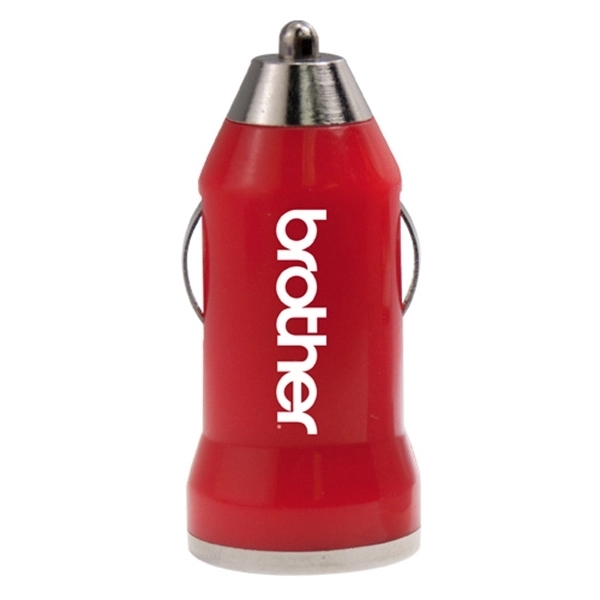 Red color option for Classic Usb Mini Car Charger   Car Power Adapter