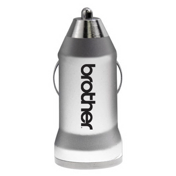 Silver color option for Classic Usb Mini Car Charger   Car Power Adapter