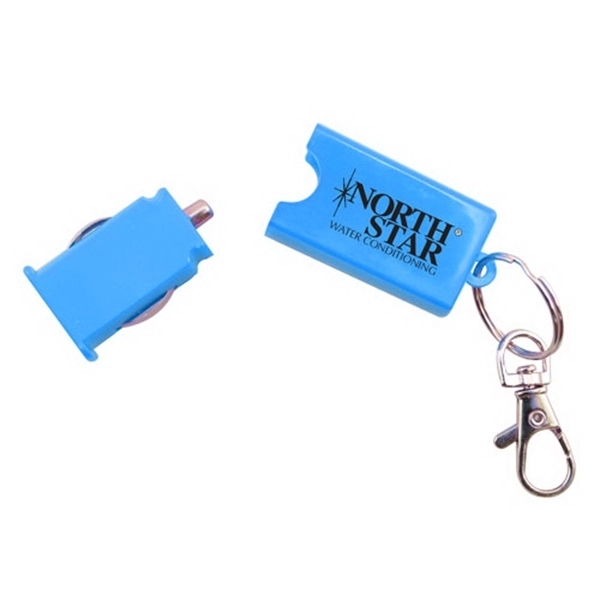 Blue color option for Usb Car Charger On A Key Chain